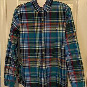 Ralph Lauren Men’s Plaid Button Down Shirt